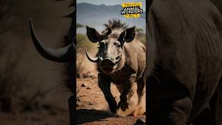 Meet the Warthog Africas Rugged Survivor animalwonders [upl. by Acsot]