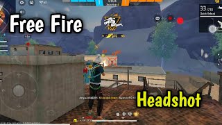 FREE FIRE  MATCH 😰 HEADSHOT CHALLENGE 😳 [upl. by Ateiluj]