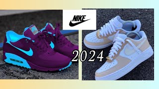 NUEVOS MODELOS DE TENIS ORIGINALES NIKE 2024 moda mujer [upl. by Nageet]