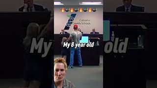 BASED DAD CONFRONTS SCHOOL BOARD TO DEFEND HIS DAUGHTER based reaction truth wow shorts wtf [upl. by Kilian]