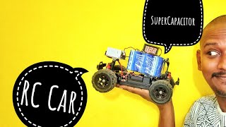 SuperCapacitor  RC Car  Experiment [upl. by Nod]