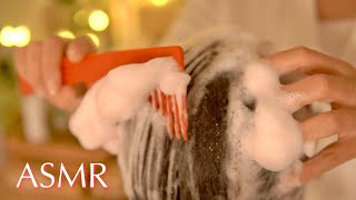 ASMR Soothing Shampoo amp Hair Treatment Scalp Care 🧖‍♀️  No Talking [upl. by Stalk373]