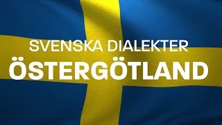 Svenska Dialekter – Östgötska – Östgötsk dialekt Voice To Me [upl. by Zerk]