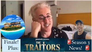 🚨The Traitors Season 3 News new cast member leak And the Deal or No Deal Island twopart finale [upl. by Harper]