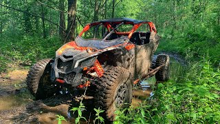 Maverick X3 XRS  trail riding [upl. by Bobby]