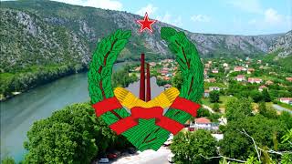 SR Bosnia and Herzegovina Patriotic Song Long Long Live Labour [upl. by Tnarg483]