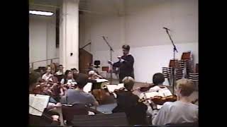 L Espinosa F Schubert Unfinished Symphony 2nd Mov sectional Peabody Conservatory 1998 [upl. by Roley]