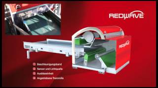 ESchrott Sortiermaschine  Funktionsprinzip REDWAVE [upl. by Ailugram]