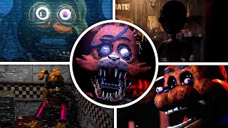 Five Nights at Freddys Plus  ALL RARE Scenes amp Secrets and Easter Eggs Showcase [upl. by Lolanthe634]