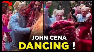 FIFA PRESIDENT AND JOHN CENA DANCE AT AMBANIS WEDDING [upl. by Nitsruk]