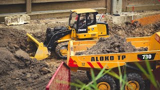 Realistic RC Construction Models in Action Excavators Dozers Trucks amp More [upl. by Basile317]