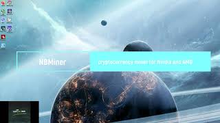 NBMiner  cryptocurrency miner for Nvidia and AMD [upl. by Guilbert]