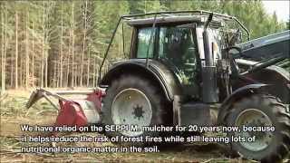 SEPPI M  MIDIFORST dt  Forestry mulcher  trincia forestale  Forstmulchgerät [upl. by Nortad]