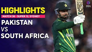 PAKvsSA Match Highlights  Pakistan vs South Africa  T20I World Cup  Digital2 Sports [upl. by Ailegra]