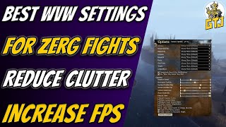 Best GW2 WvW Settings For Zerg Fights  Reduce The Visual Clutter And Increase Your FPS [upl. by Aikimat]