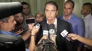 JAIR BOLSONARO SURPREENDE NA COLETIVA DE IMPRENSA EM DOURADOSMS [upl. by Nnylg804]