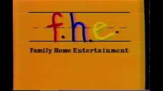 fhe Family Home Entertainment  1986 video Logo [upl. by Fisoi]