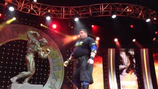 Zydrunas Savickas Arnold Strongman Classic 2014 winer [upl. by Einnaej]