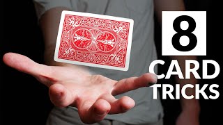 8 VISUAL Card Tricks Anyone Card Do  Revealed [upl. by Norag]