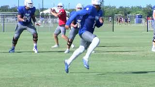 WWSBTV SPORTS ANCHOR JAMES HILL IMG ACADEMY ASCENDERS FOOTBALL DEFENDING NATIONAL CHAMPIONS 8224 [upl. by Sokram188]