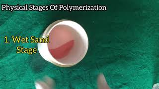 Physical Stages Of Polymerization [upl. by Telrats]