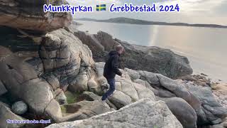 Munkkyrkan 🇸🇪 Grebbestad 2024 ‼️istiden Grönemad grotta altarstenen ‼️วันหยุดวันเที่ยวจ้า [upl. by Arsuy599]