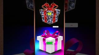 Gift Box Reel 1K  10K  New Gift Box Reel viralvideo gift giftunbox yoytubeshorts giftboxs [upl. by Ilonka]