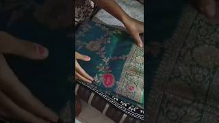 Online shopping review  shivshahi paithani reels 💞 new lounch sarees unboxing video shorts [upl. by Neenad]