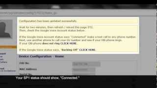 Setting Up Google Voice on Your OBi202 [upl. by Fife]