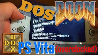 Doom Dosbox on PS Vitaoverclocked [upl. by Kuster]