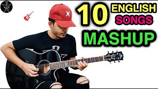 Guitar Mashup  Top 10 English Songs Popular in INDIA amp Worldwide  Diwali amp New Year Mashup 2020 [upl. by Leelah]