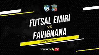 Emiri  Favignana LIVE  Serie C2 Sicilia  Diretta Futsal [upl. by Hanan]