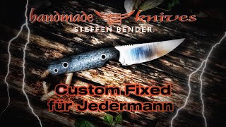 Custom Messer vom Messersyndikat 🔥 Steffen Benders Meisterwerke im Detail [upl. by Eixid]