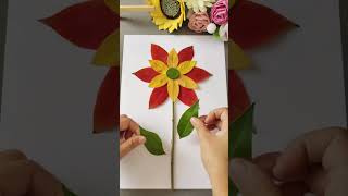 In late autumn cut leaves and paste beautiful creative leaf stickers with your children Leaf s [upl. by Zirkle]