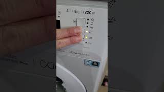 How to put your Indesit washing machine on an Auto Clean cycle washingmachine Indesit autoclean [upl. by Inittirb]