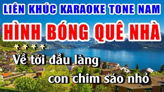 Liên Khúc Karaoke Hình Bóng Quê Nhà Nhạc Sống Khánh My  Tone Nam Dễ Hát Nhất [upl. by Imeaj]