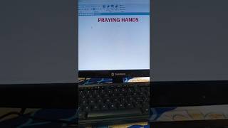 Create symbol praying hands ms word 🙏computer shorts education trending [upl. by Dloreg]