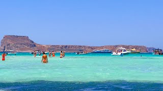 Balos beach Chania Crete Greece [upl. by Hibbs]