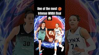 Minnesota Lynx vs New York Liberty 🏀 Most intense WNBA final wnba lynx liberty basketball [upl. by Tudor733]