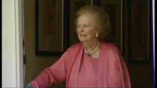 Former Prime Minister Baroness Thatcher returns home [upl. by Hansen76]