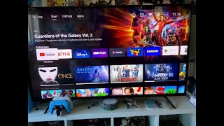 Review of PROSONIC 55 UHD 4K ANDROIDTV [upl. by Haig]