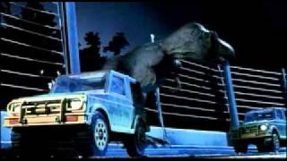 Jurassic Park Stop Motion  Trex Escapes [upl. by Zennie]