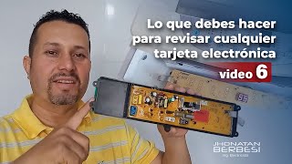 Lo que debes hacer para reparar cualquier tarjeta electrónica video 6 [upl. by Ahsykal]