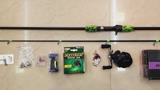 fishing full combo kit for beginners starting price 500only 😱 telescopic comboSpinning combo 🫂🎣🎏 [upl. by Asiral503]