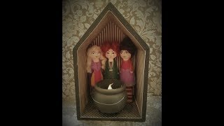 Hocus Pocus peg dolls [upl. by Grubman]