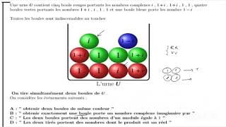 calcul de probabilitébac2 [upl. by Orips]