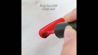 Smalto Semipermanente EasyOne  909 Spicy Red [upl. by Bucky]