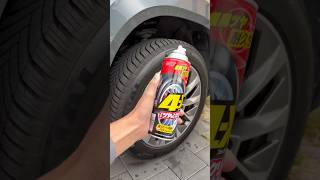 soft99 4X TIRE CLEANER 🤩shorts detailingworld reifenglanz [upl. by Helmer]