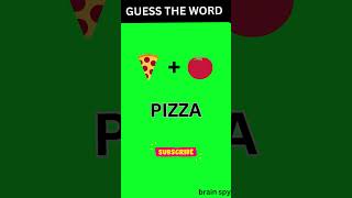 Guess the Word by Emoji Challenge 🤔🎉 [upl. by Avle]