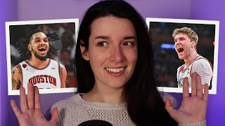 ASMR My totally perfect March Madness bracket [upl. by Haerdna]